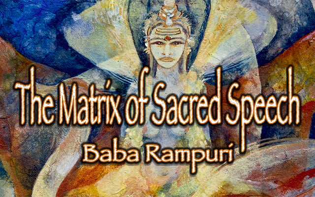 Matrix of Sacred Speech