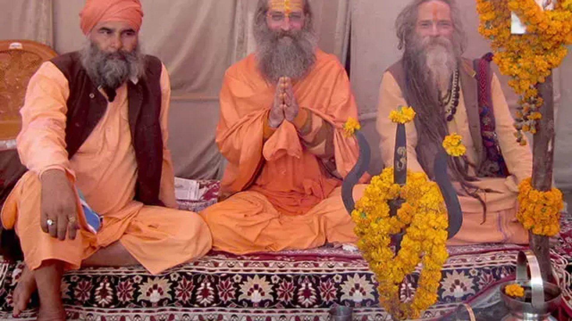 "Kumbh Mela welcome Baba Rampuri"