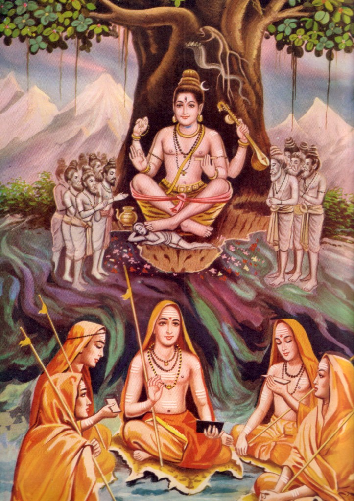 Adi Shankaracharya and His Chelas