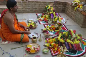 Kalash Sthapana - Inviting Deities