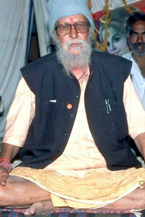 leader of sadhus of Juna Akhara (2001)