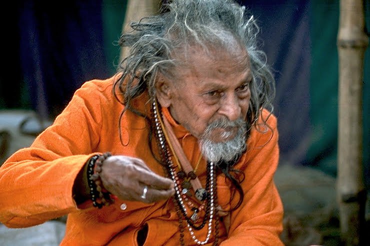 oldest sadhu in juna akhara at Haridwar Kumbh Mela